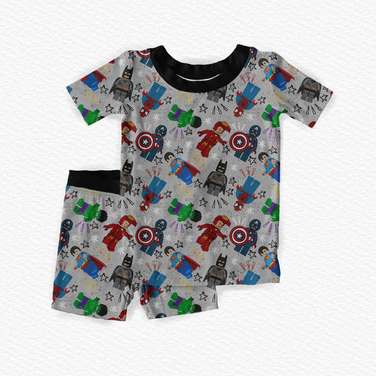 Brick Hero Squad Youth Short Set *RTS*