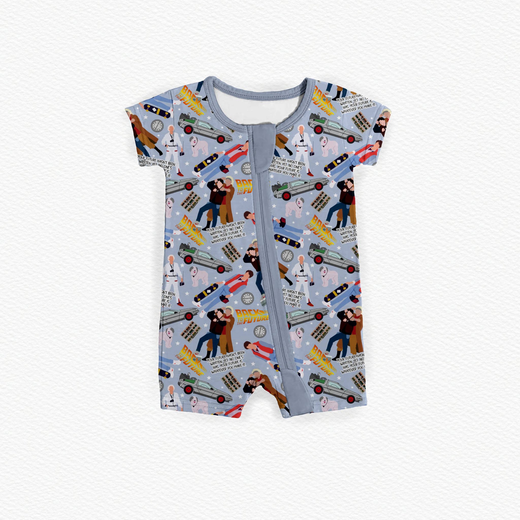 Back To Future Zipper Shortie *RTS*
