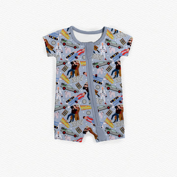 Back To Future Zipper Shortie *RTS*