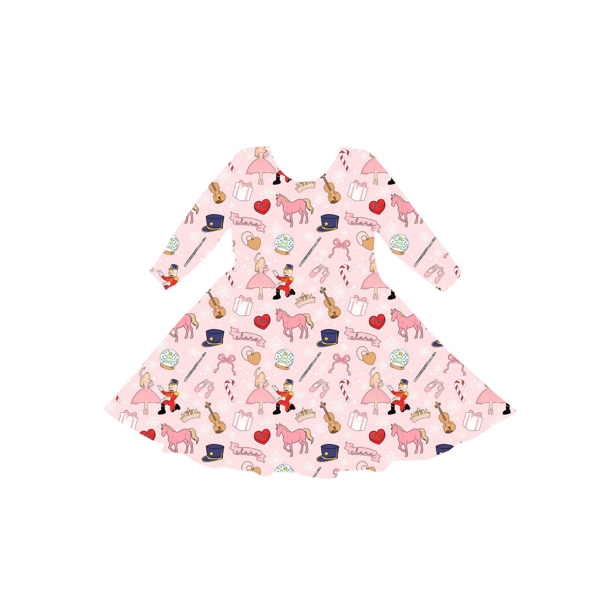 Nutcracker Magic Youth Twirl Dress *RTS*