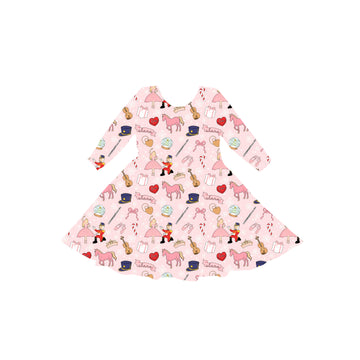 Nutcracker Magic Youth Twirl Dress *RTS*