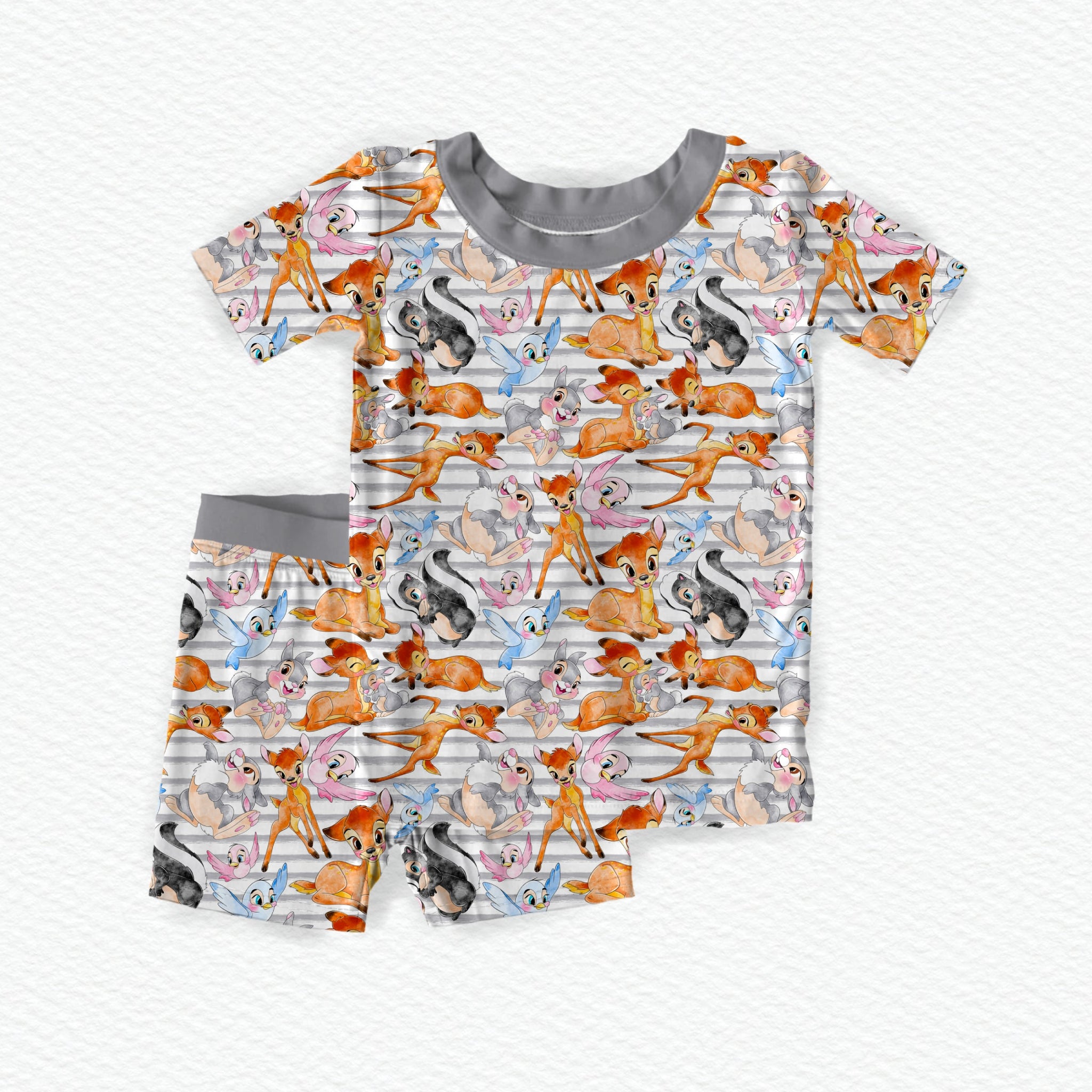 Bambis Blooms  Youth Short Set **PreOrder**