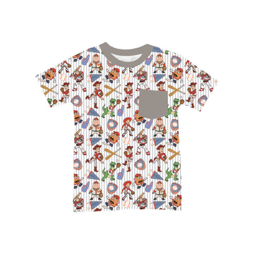 Andys All Star Team Pocket T-Shirt **PreOrder**