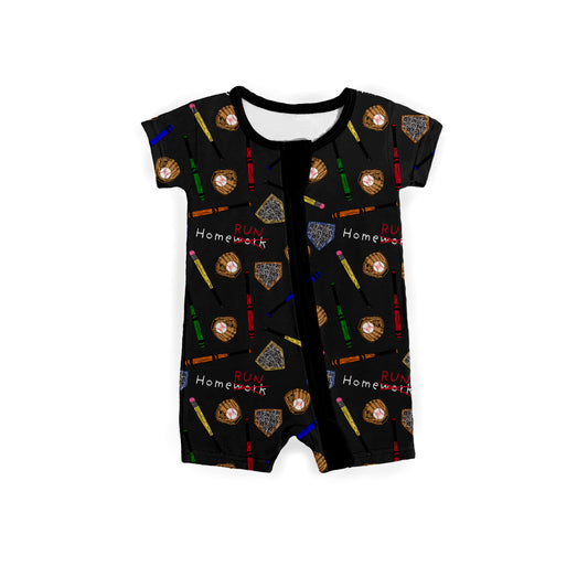 Homework & Homeruns Zipper Shortie **PreOrder**