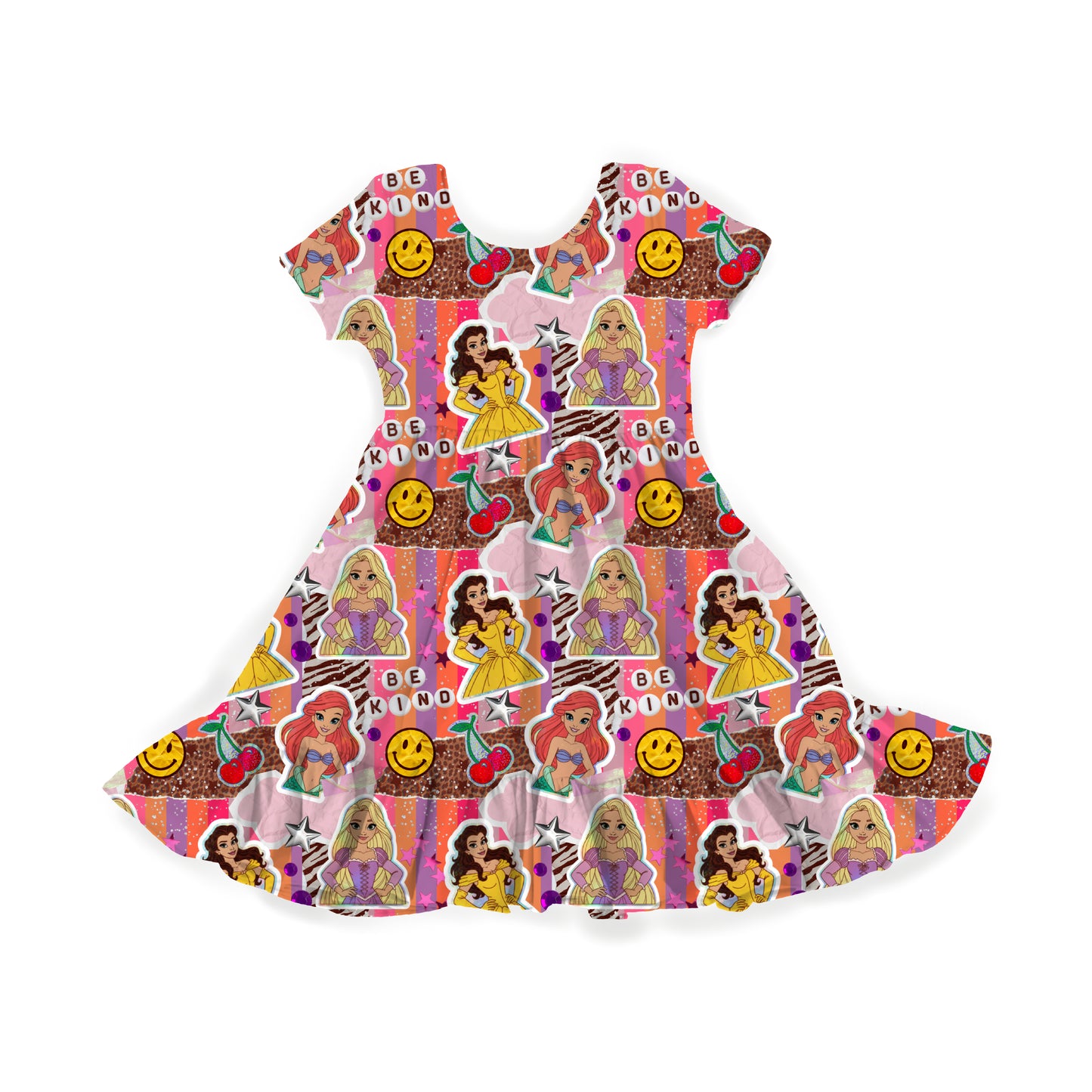Crowned with Kindness Youth Twirl Dress **PreOrder**