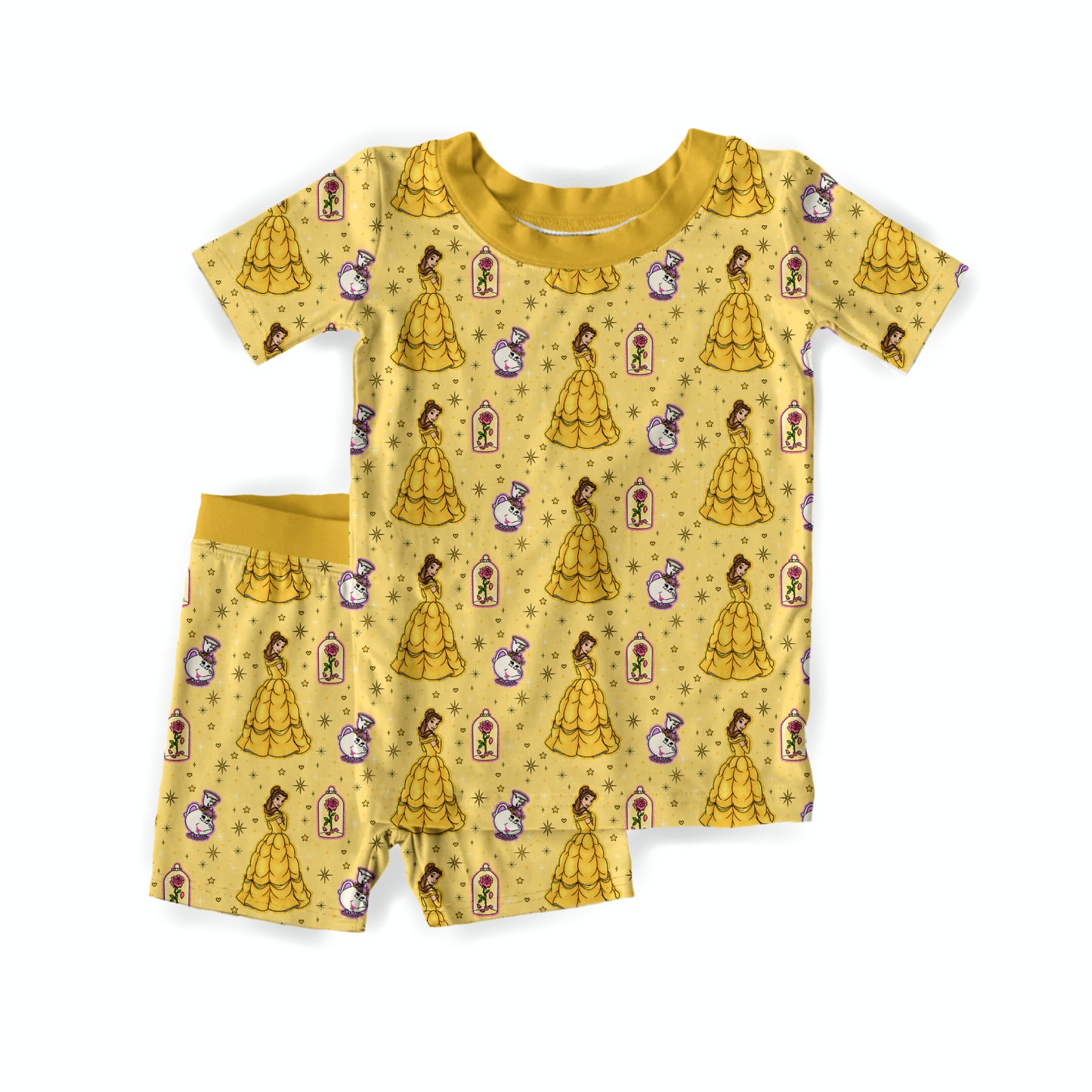 Golden Ballroom Glow Youth Short Set *RTS*