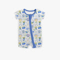 Blueberry Blossoms Zipper Shortie *RTS*