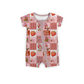 Strawberry Sweetheart Zipper Shortie **PreOrder**
