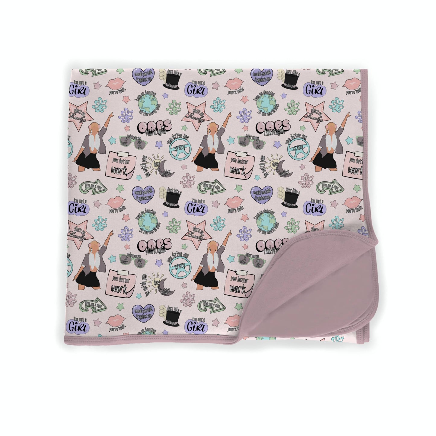 Give Me A Sign Bamboo Blanket *RTS*
