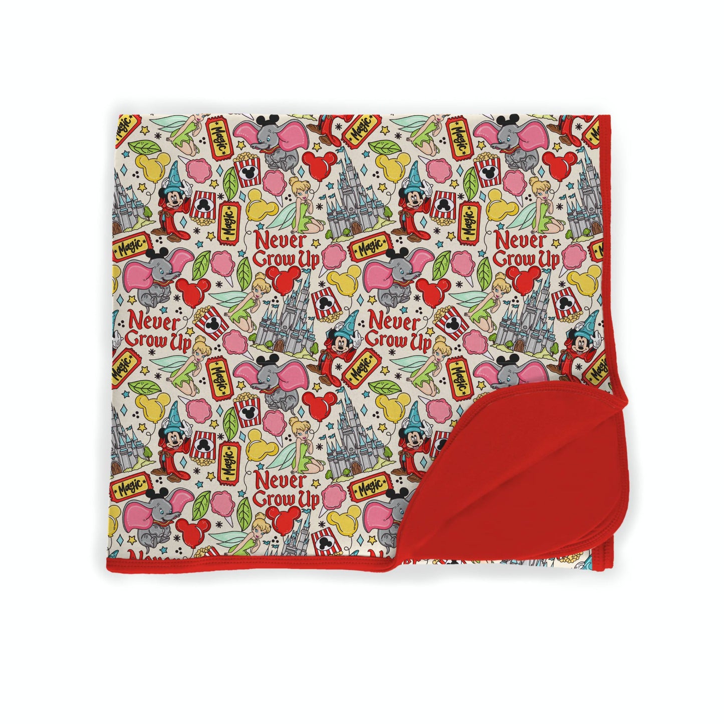 Never Grow Up Bamboo Blanket *RTS*