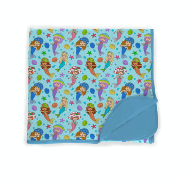 Berry Sweet Mermaids Bamboo Blanket **PreOrder**