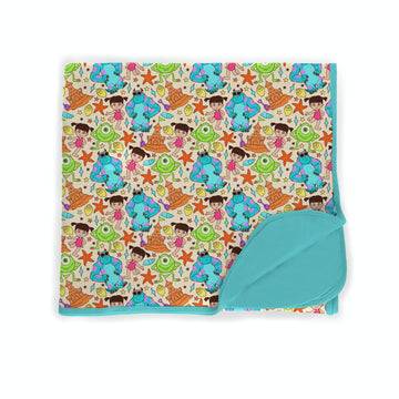 Monster Beach Bash Bamboo Blanket **PreOrder**