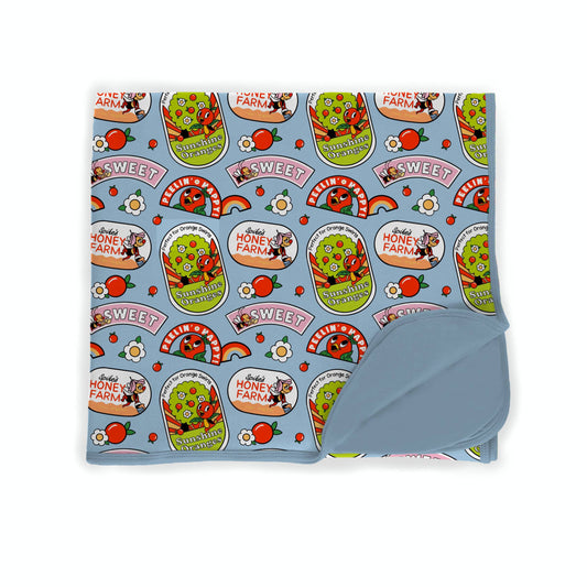 Peelin' Cute Bamboo Blanket *RTS*