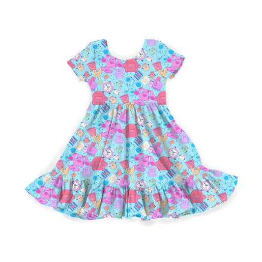 A Clue For You Youth Twirl Dress *RTS*