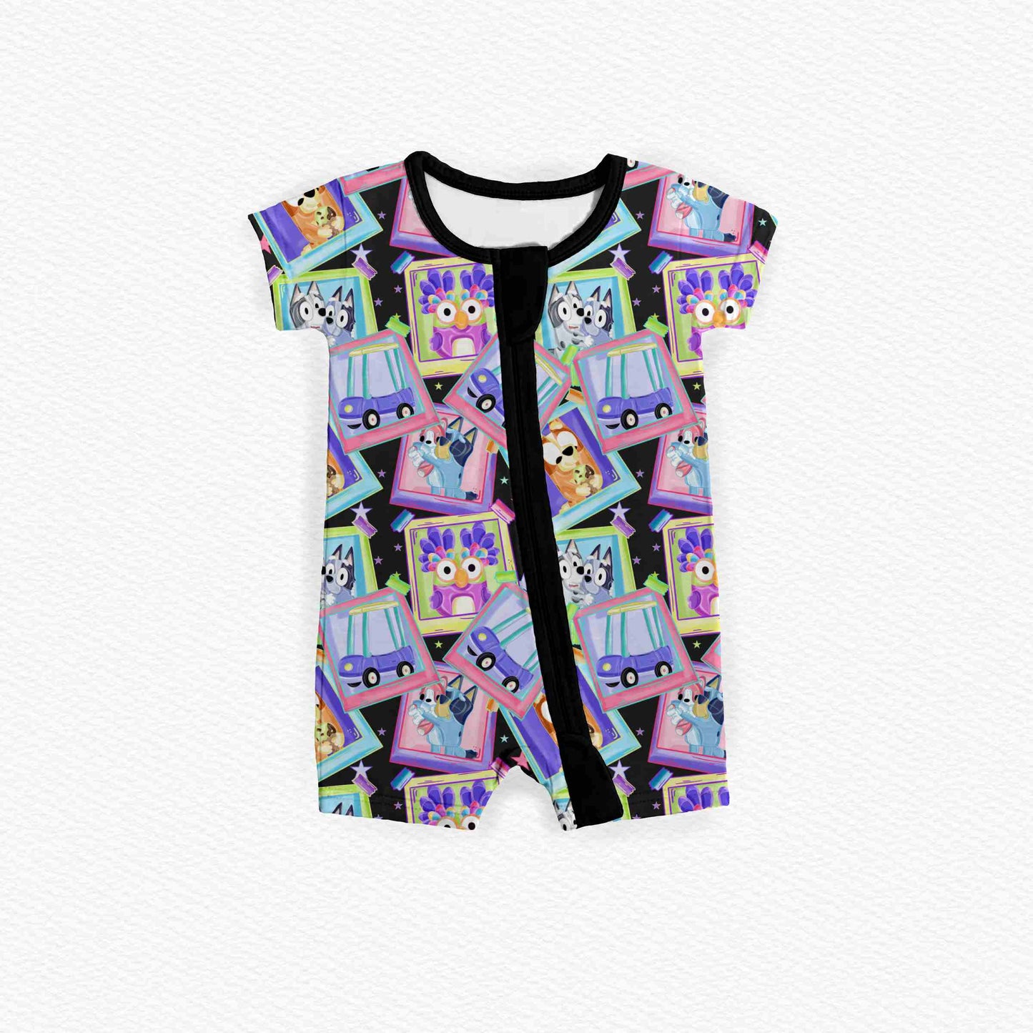 Picture Perfect Playtime Medically Adaptable Zipper Shortie *RTS*
