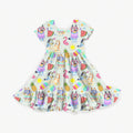 Sunny Heeler Paradise Youth Twirl Dress *RTS*