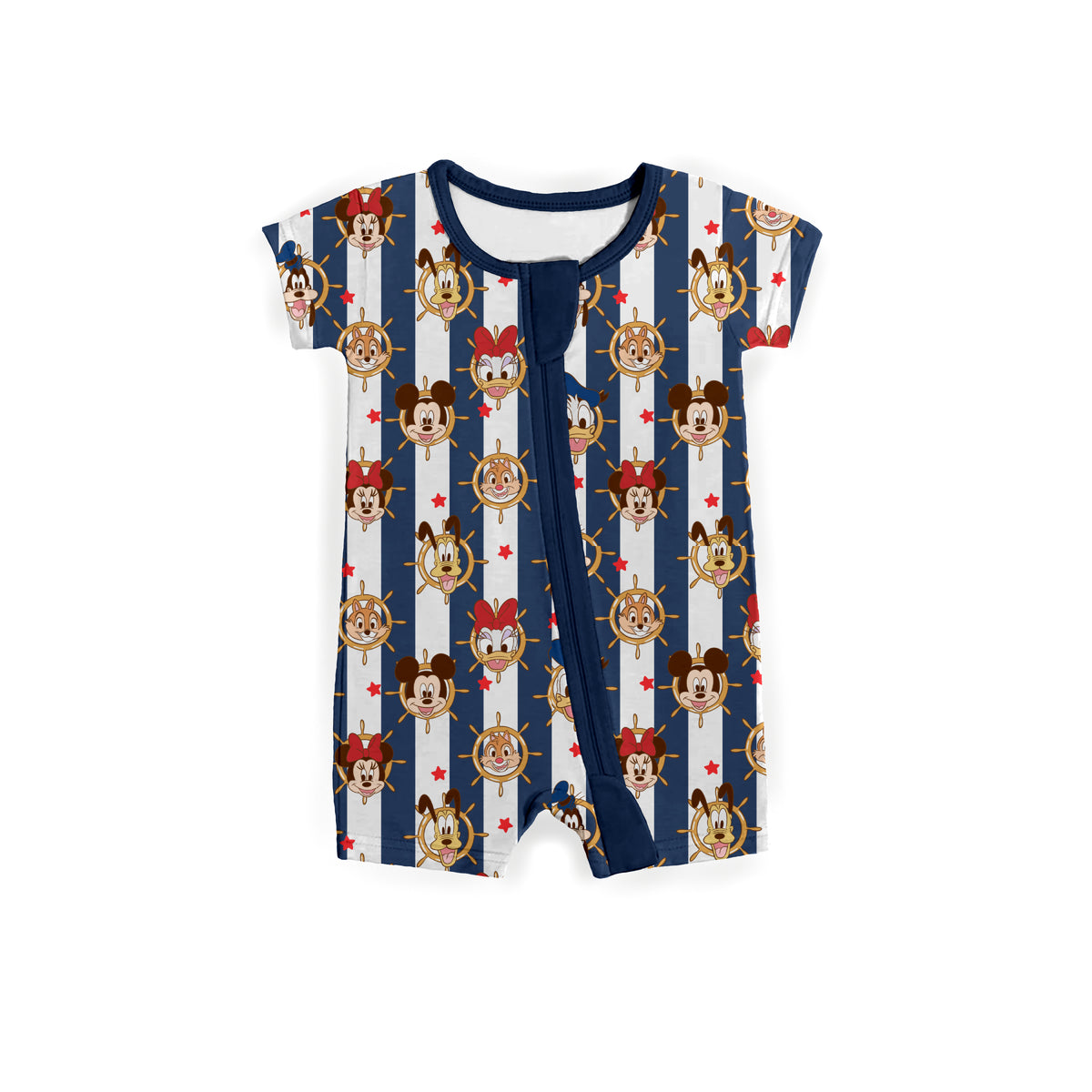 Sailing With the Crew Zipper Shortie **PreOrder**