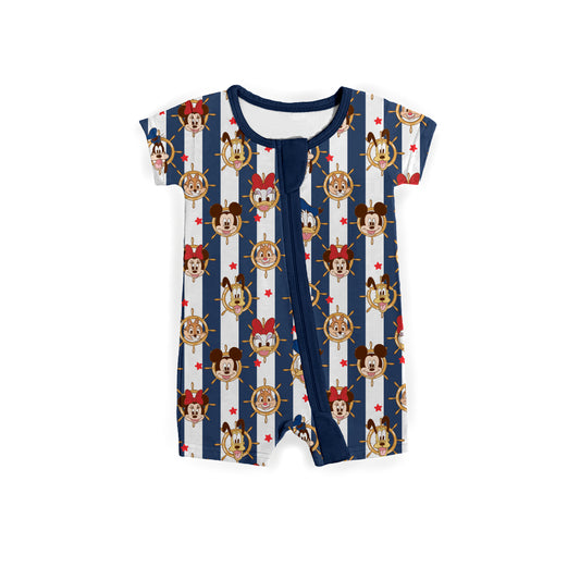 Sailing With the Crew Zipper Shortie **PreOrder**