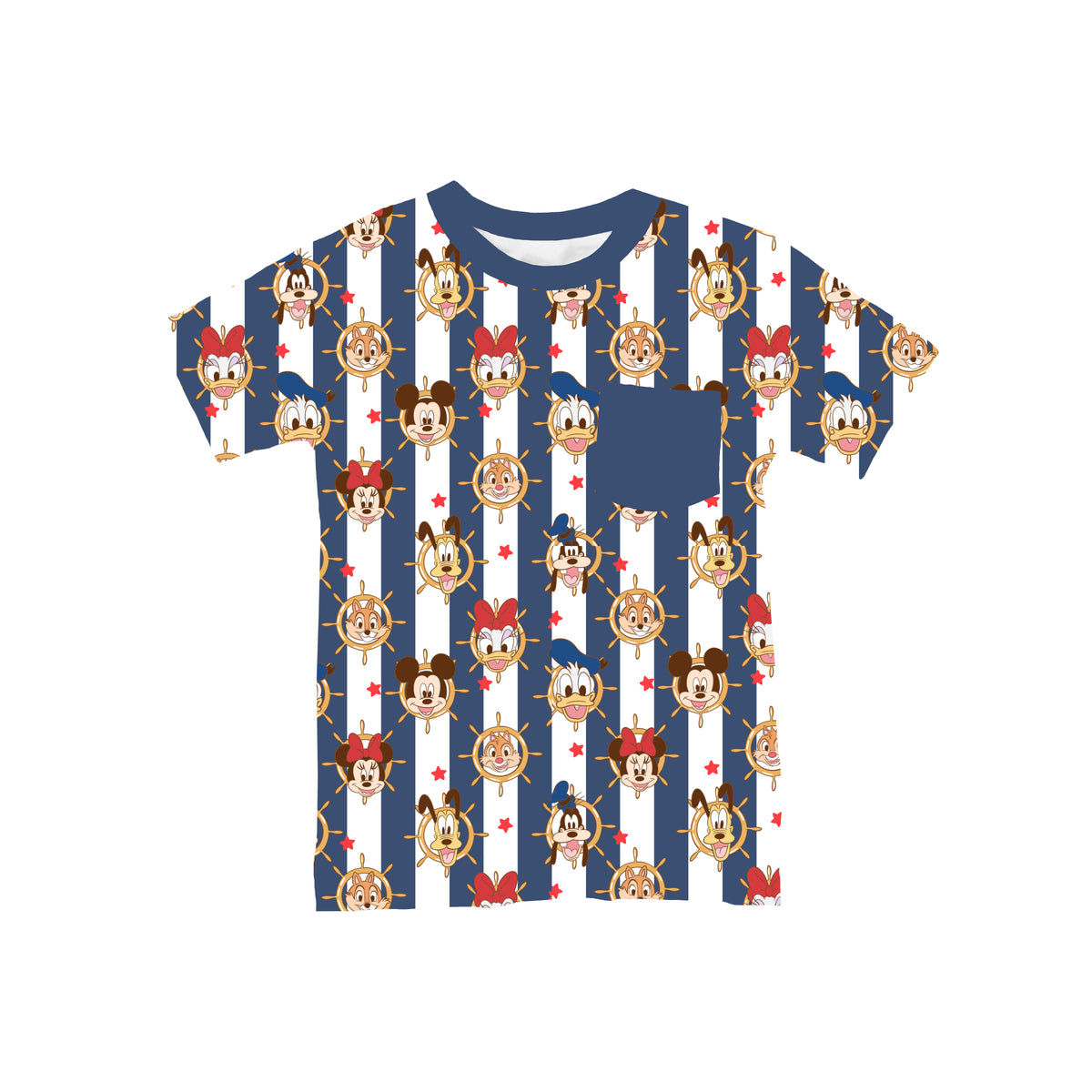 Sailing With the Crew Pocket T-Shirt **PreOrder**