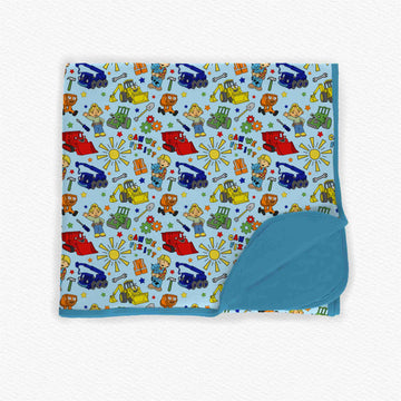 Little Builders Bamboo Blanket **PreOrder**