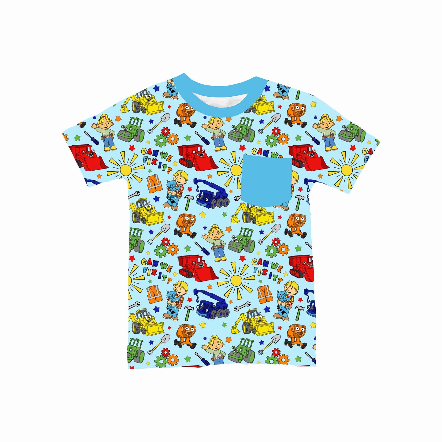 Little Builders Pocket T-Shirt *RTS*