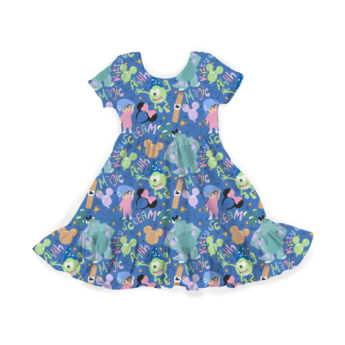 Screams & Dreams Youth Twirl Dress **PreOrder**