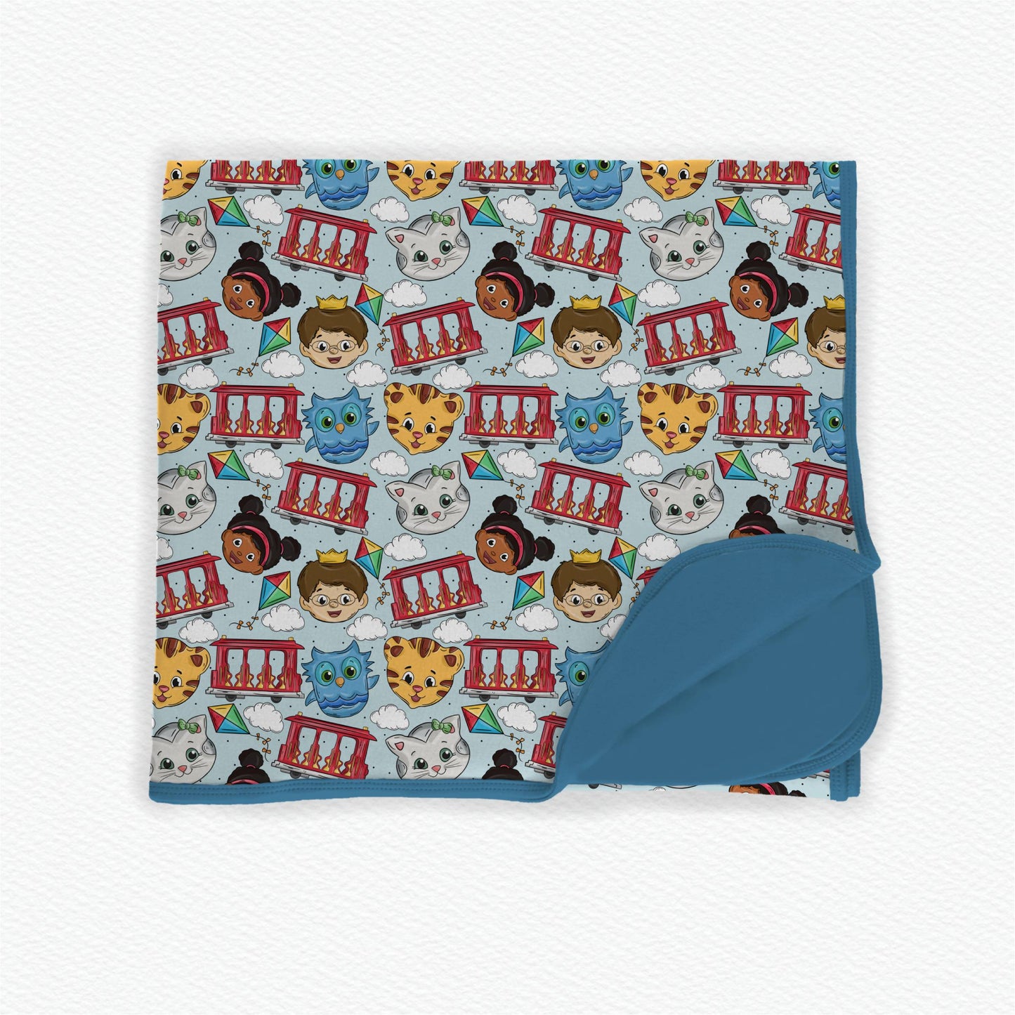 Neighborhood Friends Bamboo Blanket *RTS*