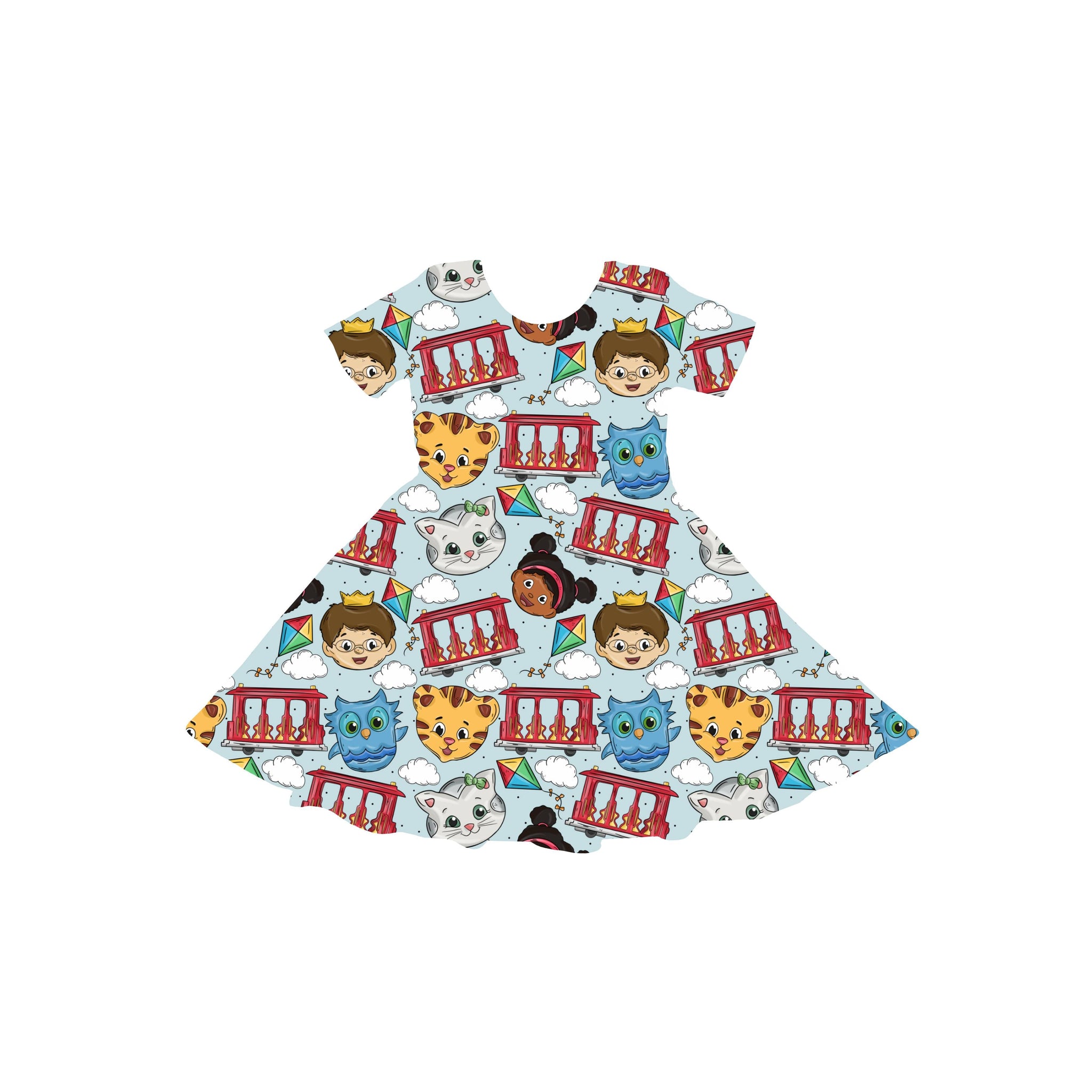 Neighborhood Friends Youth Twirl Dress *RTS*