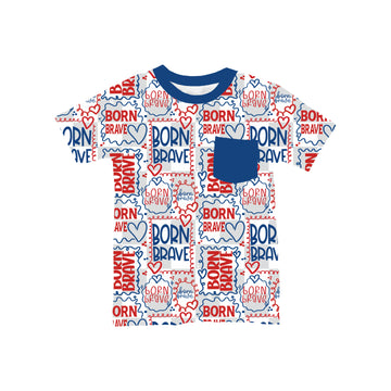 Born Brave Pocket T-Shirt **PreOrder**