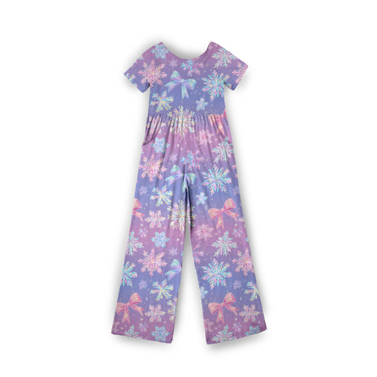 Pretty Little Snowflakes Jumpsuit **PreOrder**