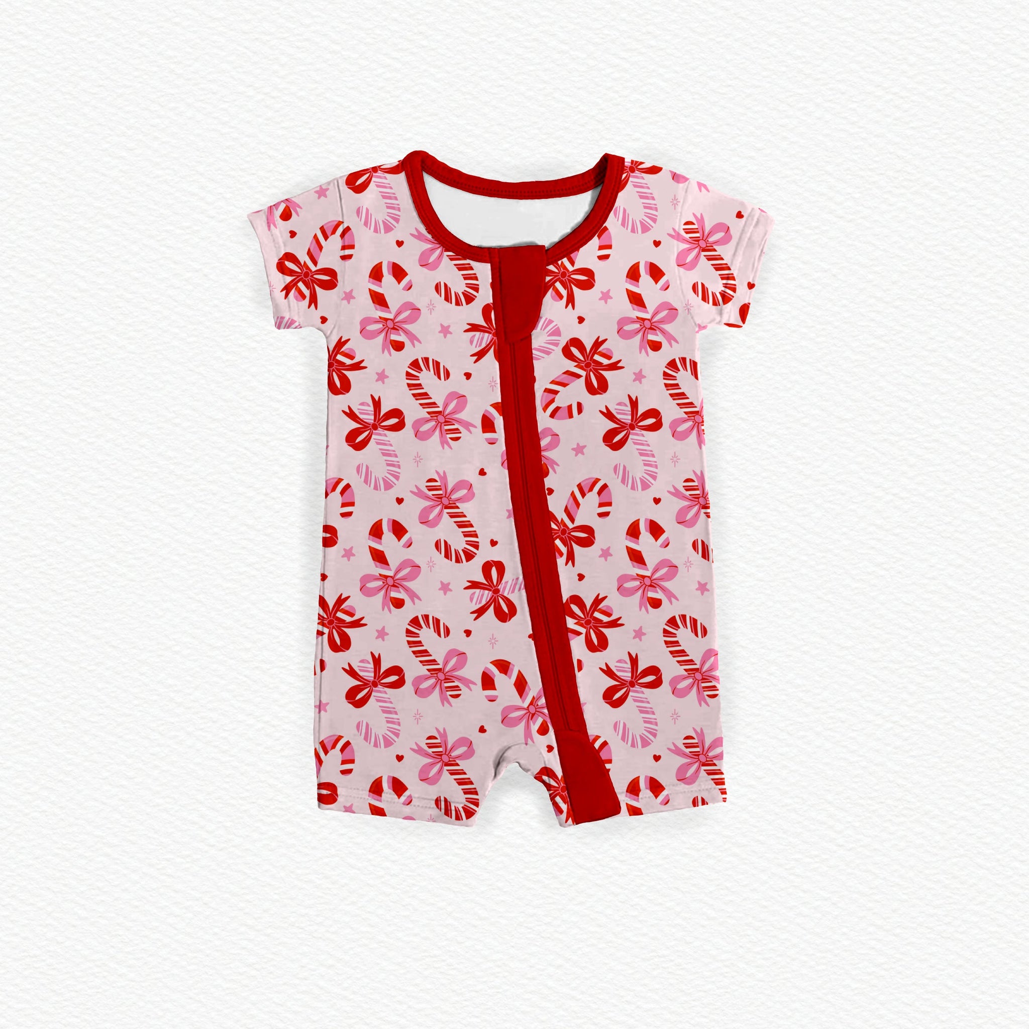 Candy Cane Lane Zipper Shortie **PreOrder**