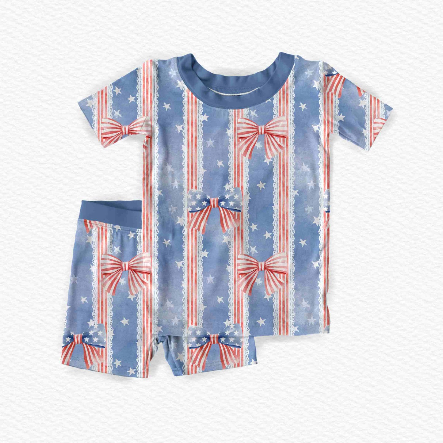 Patriotic Pretty Youth Short Set *RTS*