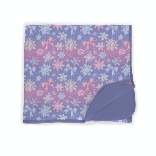 Pretty Little Snowflakes Bamboo Blanket **PreOrder**