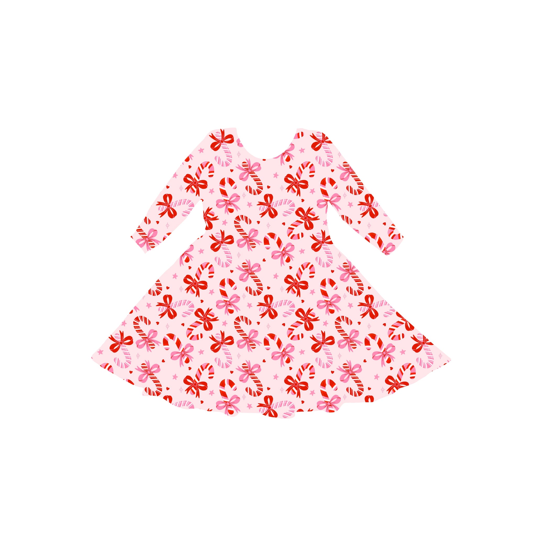Candy Cane Lane Youth Twirl Dress **PreOrder**