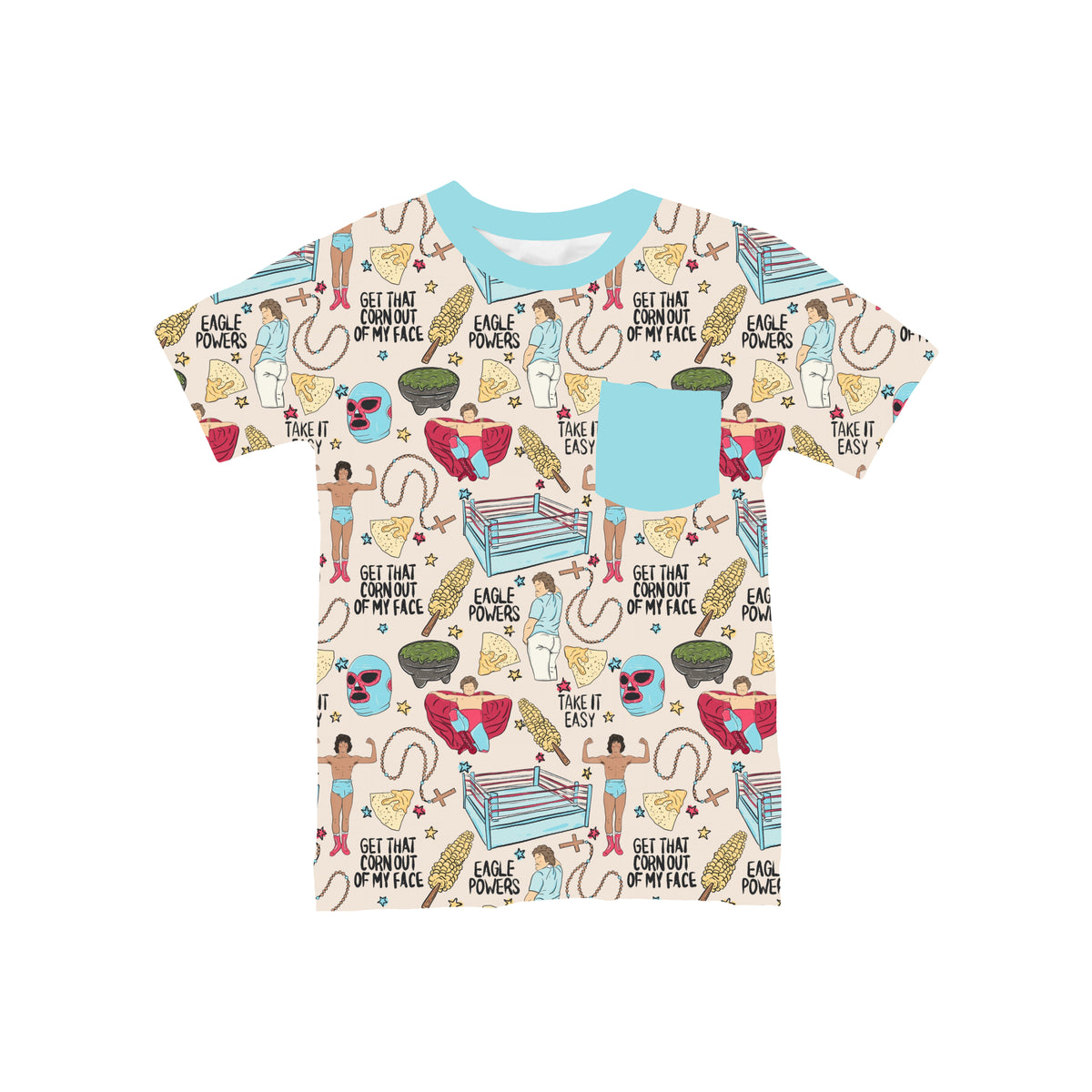Nacho Average Hero Pocket T-Shirt **PreOrder**