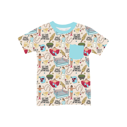 Nacho Average Hero Pocket T-Shirt **PreOrder**