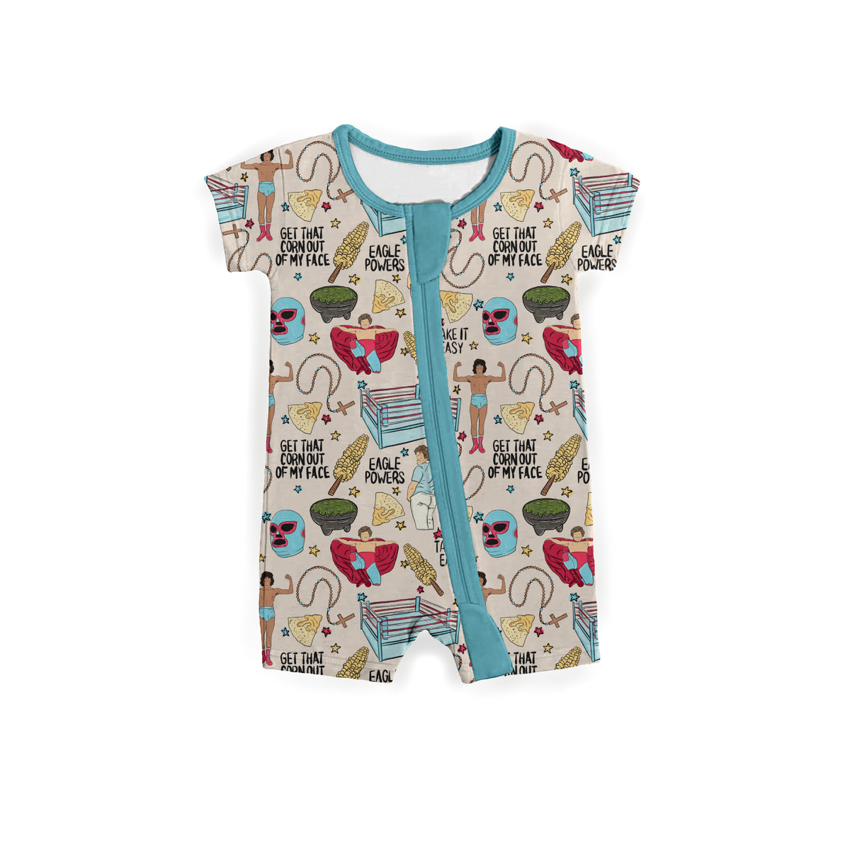Nacho Average Hero Zipper Shortie **PreOrder**