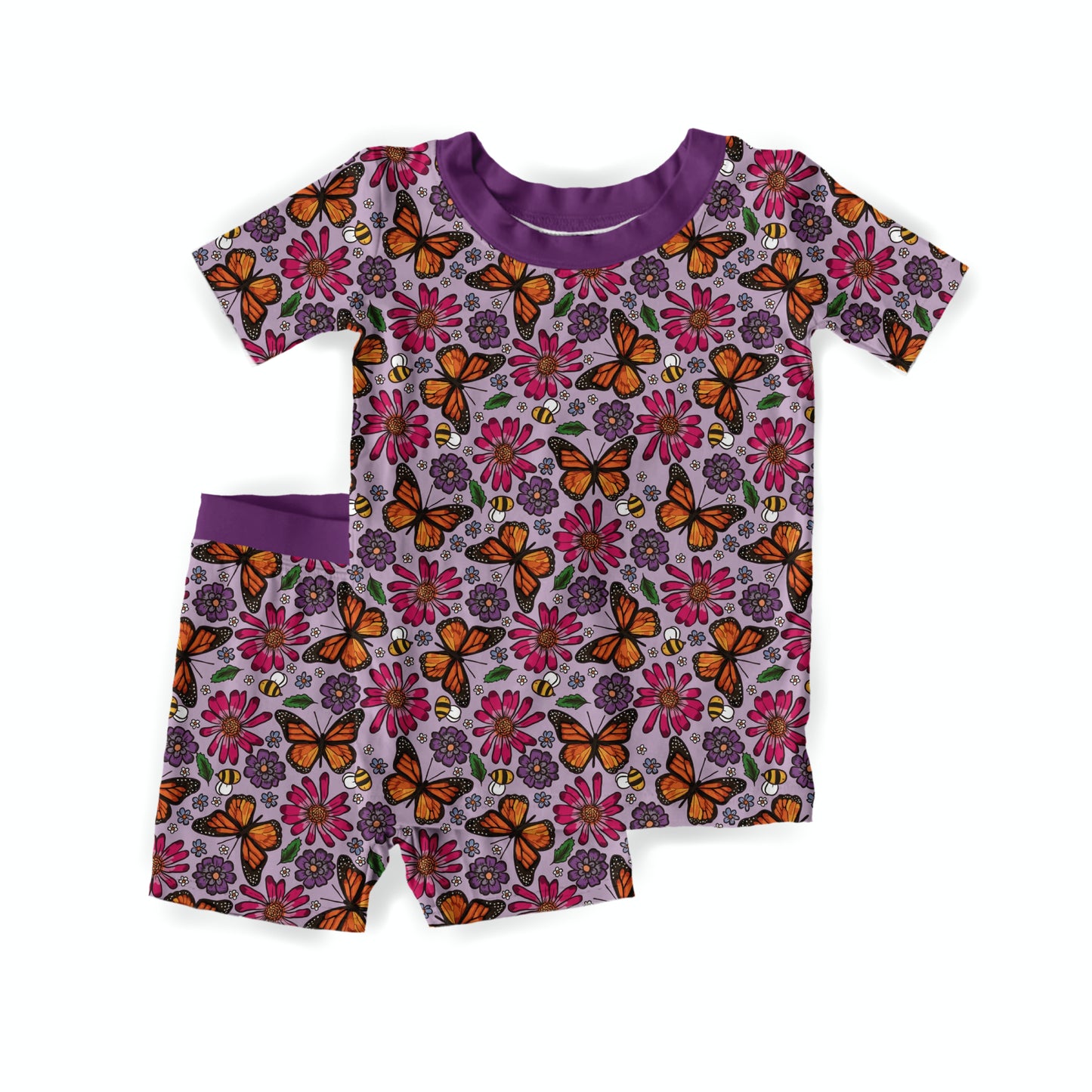 Blooming Butterfly Bliss Youth Short Set *RTS*
