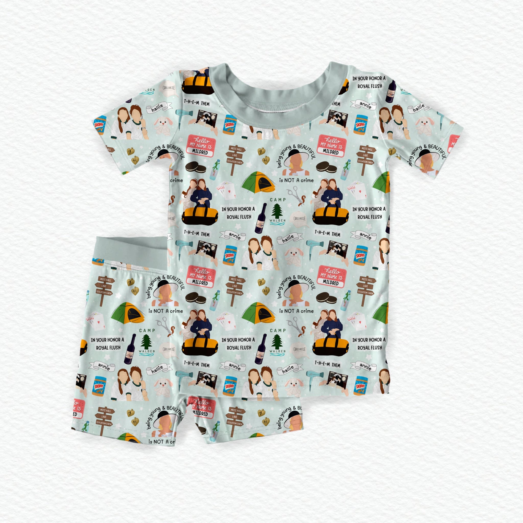 Twice The Trouble  Youth Short Set **PreOrder**