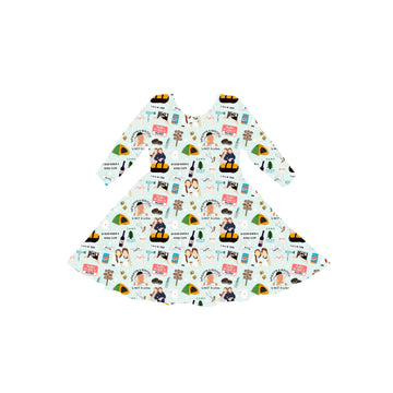 Twice The Trouble Youth Twirl Dress **PreOrder**