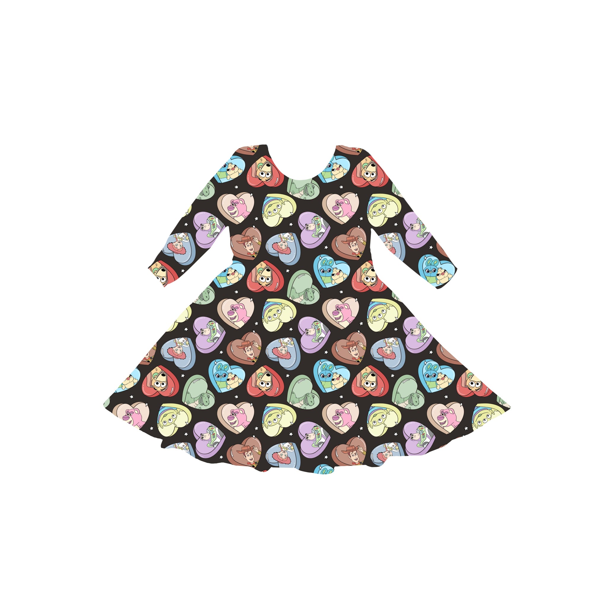 Candy Crush Youth Twirl Dress **PreOrder**