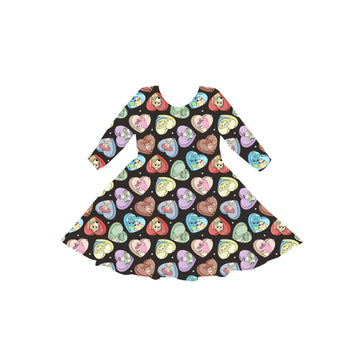 Candy Crush Youth Twirl Dress **PreOrder**
