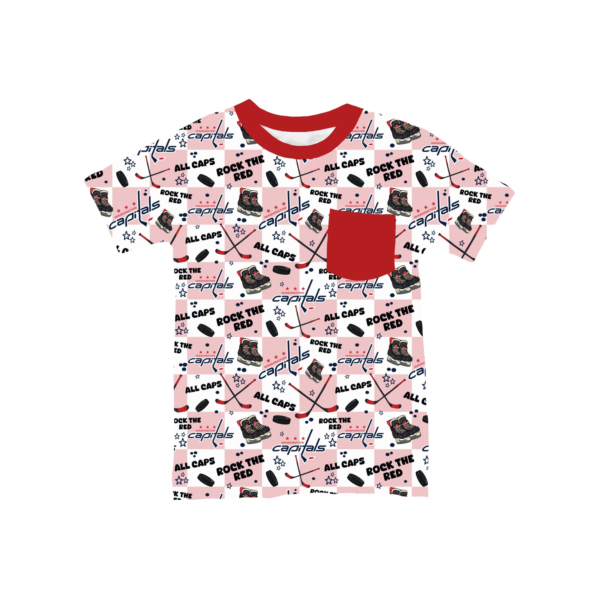 Washington Hockey Pocket T-Shirt **PreOrder**