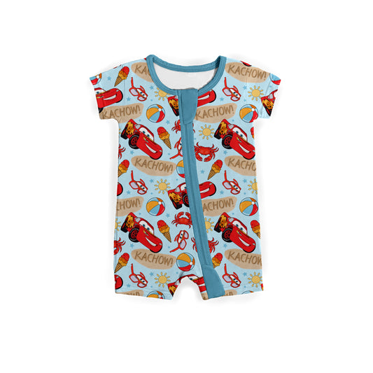 Sunny Speedster Medically Adaptable Zipper Shortie *RTS*