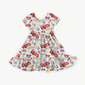 Sunny Speedster Youth Twirl Dress *RTS*