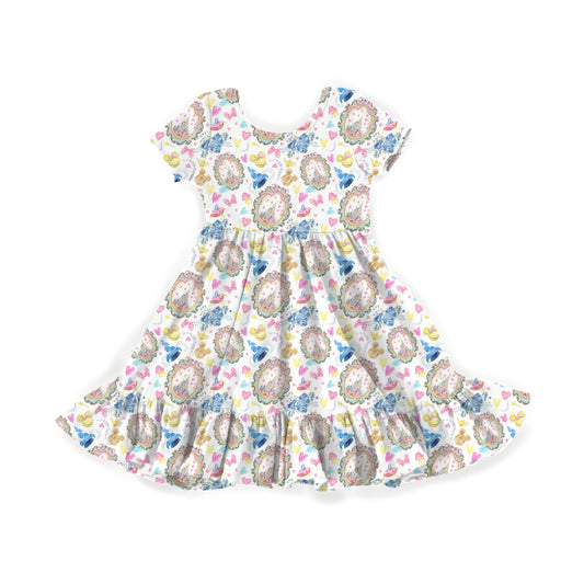 Perfectly Picturesque Youth Twirl Dress **PreOrder**