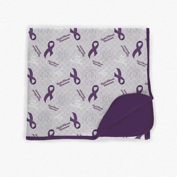 Cystic Fibrosis Awareness Bamboo Blanket **PreOrder**