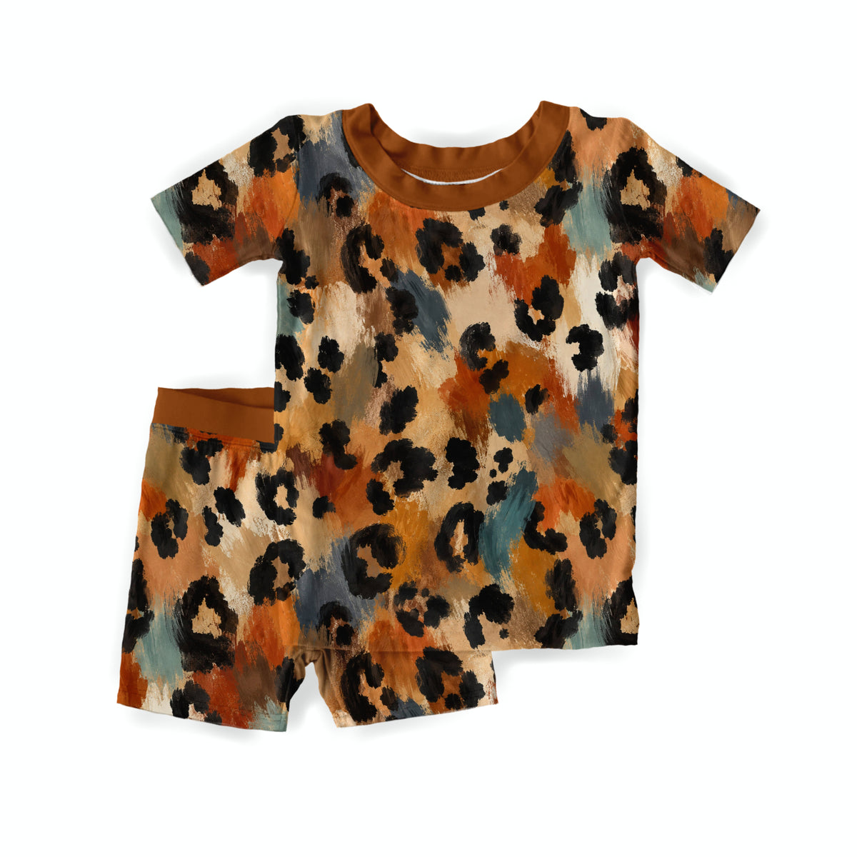 Lovely Leopard Youth Short Set **PreOrder**