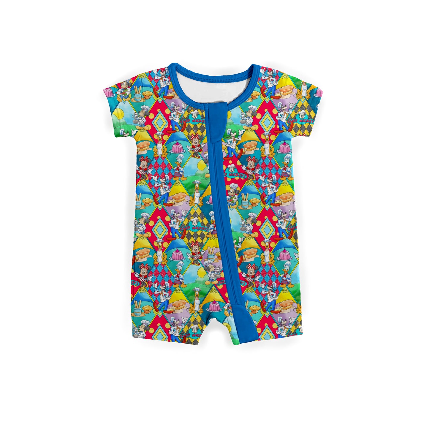 Dining with the Pals Zipper Shortie **PreOrder**