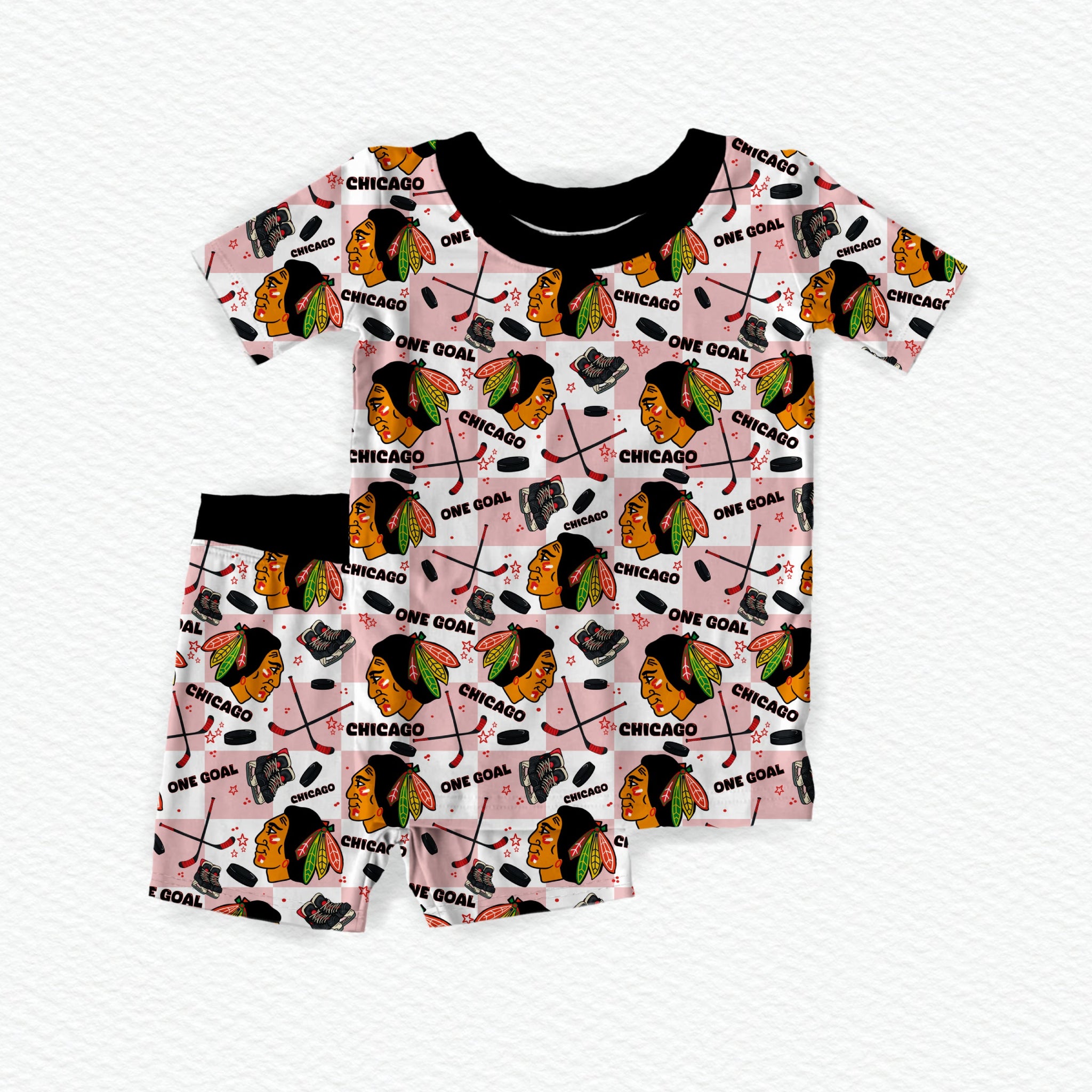 Chicago Hockey  Youth Short Set **PreOrder**